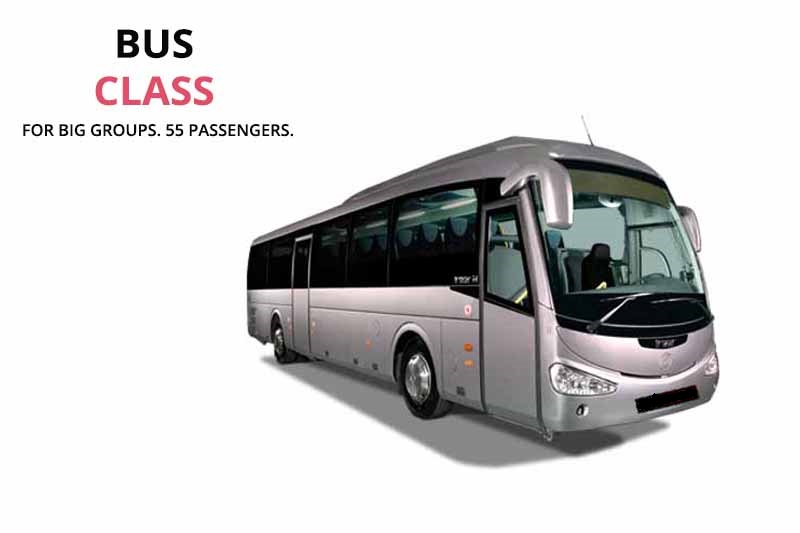 Private bus and minibus rental with driver in Cordoba